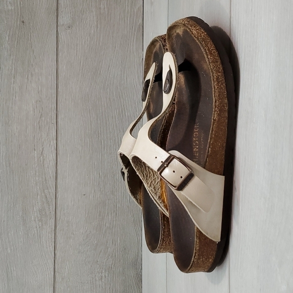 Birkenstock Women Gizeh Outdoor T strap Sandals Flats shoes sz 38/7 - Picture 2 of 13